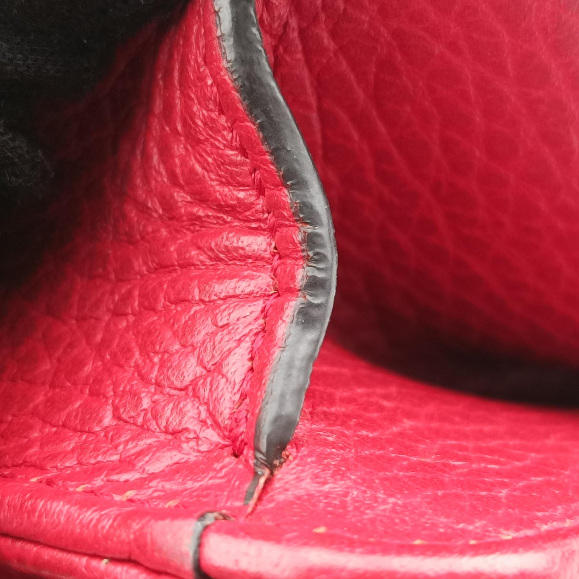 Pre-owned Gucci Interlocking G Red Leather 510304 shoulderbag | stylenewstar