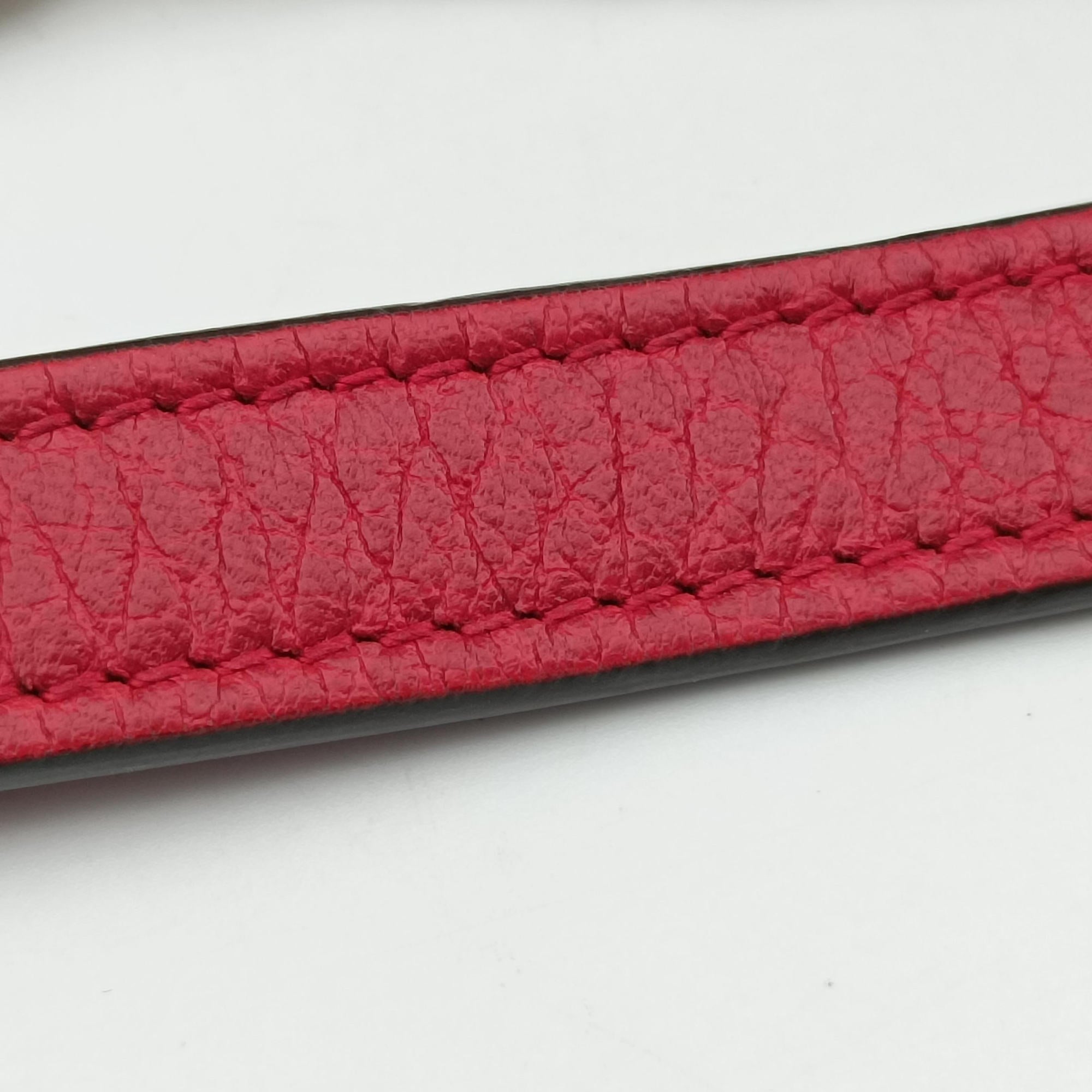 Pre-owned Gucci Interlocking G Red Leather 510304 shoulderbag | stylenewstar