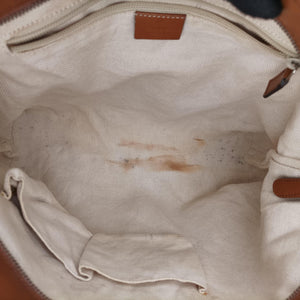 Pre-owned Gucci GG Canvas Brown canvas×leather 308930 shoulderbag | stylenewstar
