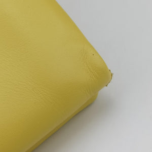 Pre-owned Valentino Rockstud Va Va Voom Yellow Leather  shoulderbag | stylenewstar