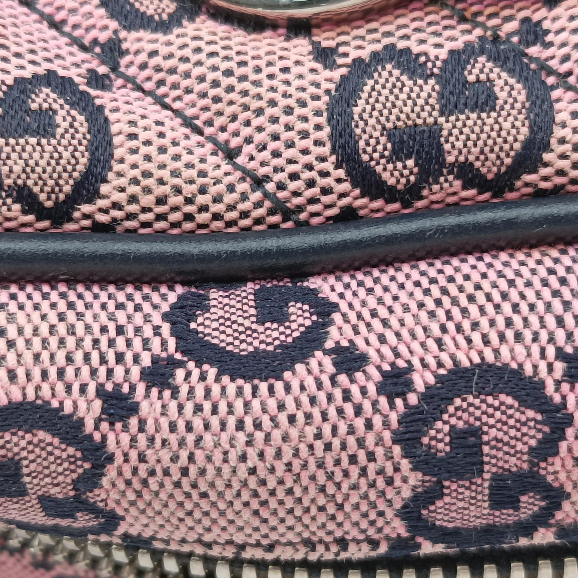 Vintage Gucci GG Marmont Purple canvas 447632 shoulderbag | stylenewstar