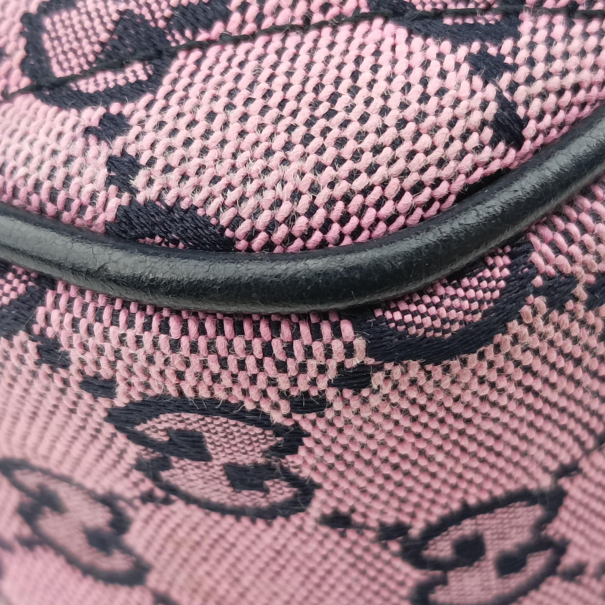 Vintage Gucci GG Marmont Purple canvas 447632 shoulderbag | stylenewstar