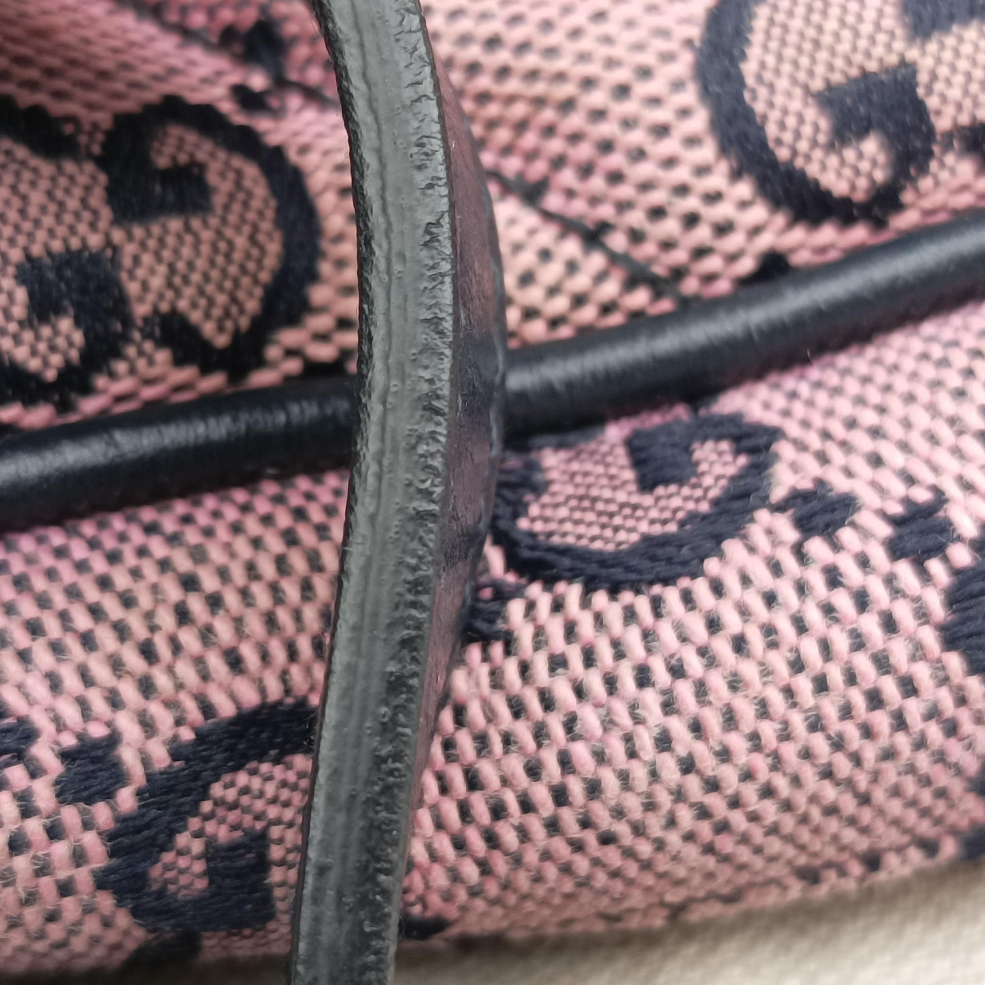 Vintage Gucci GG Marmont Purple canvas 447632 shoulderbag | stylenewstar