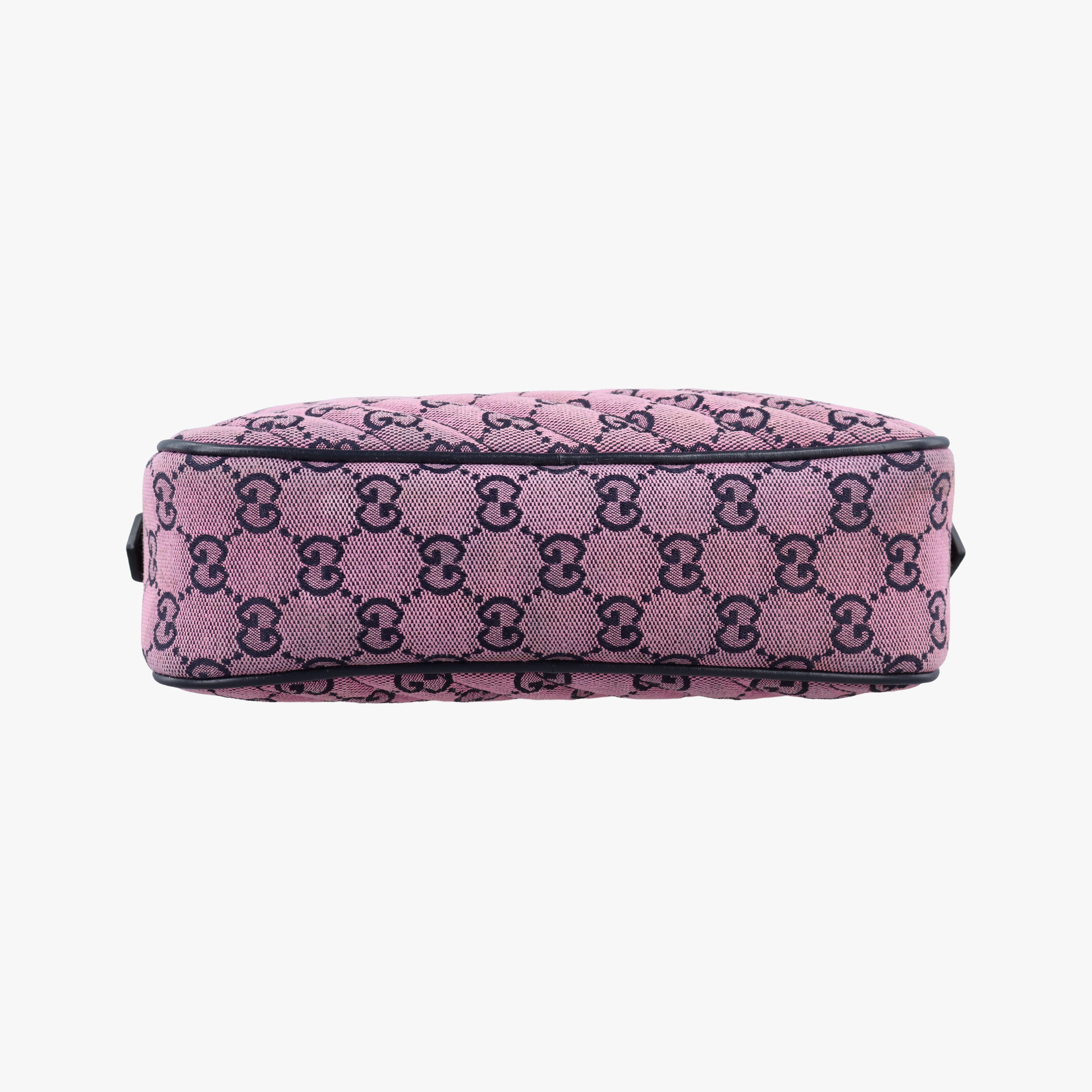 Vintage Gucci GG Marmont Purple canvas 447632 shoulderbag | stylenewstar