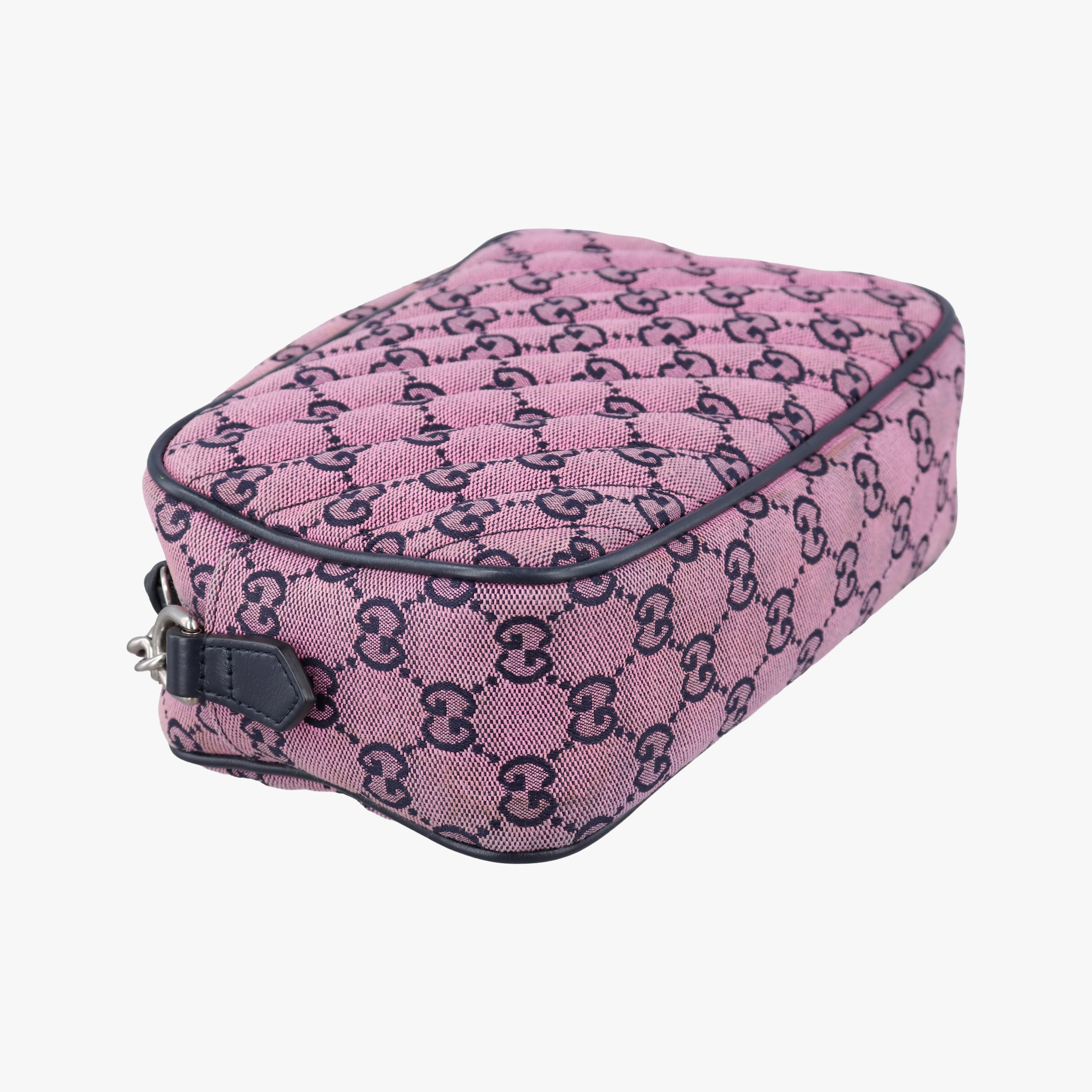 Vintage Gucci GG Marmont Purple canvas 447632 shoulderbag | stylenewstar