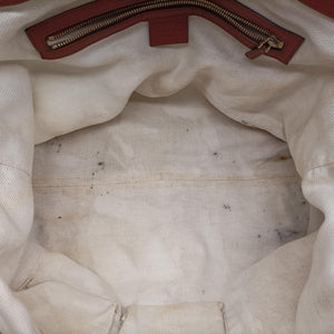 Secondhand Gucci GG Canvas Sherry Red×Beige canvas×leather 296850 handbag | stylenewstar