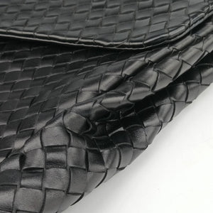 Vintage Bottega Veneta Intrecciato Black lambskin  handbag | stylenewstar