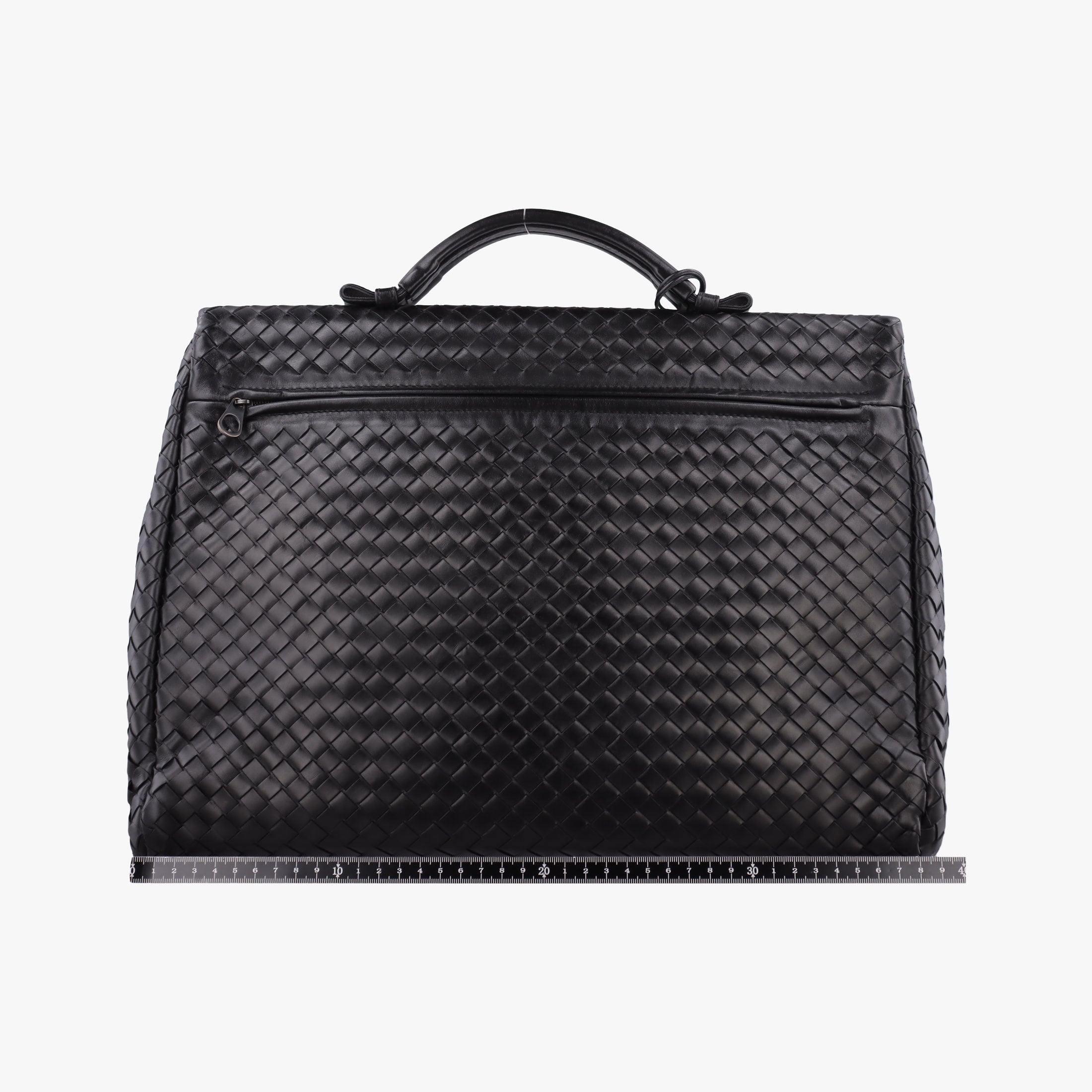 Vintage Bottega Veneta Intrecciato Black lambskin  handbag | stylenewstar