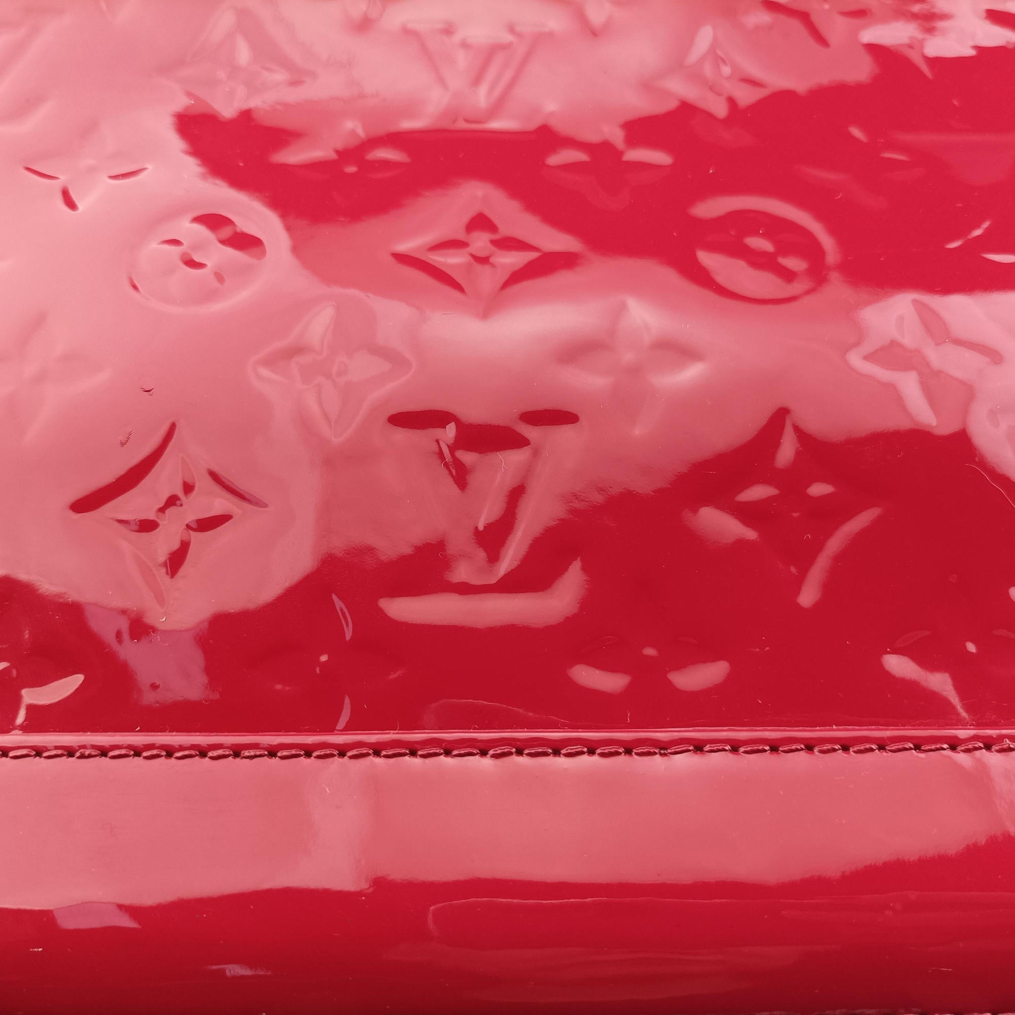 Pre-owned Louis Vuitton Alma GM pomme d'amour Vernis M93596 handbag | stylenewstar