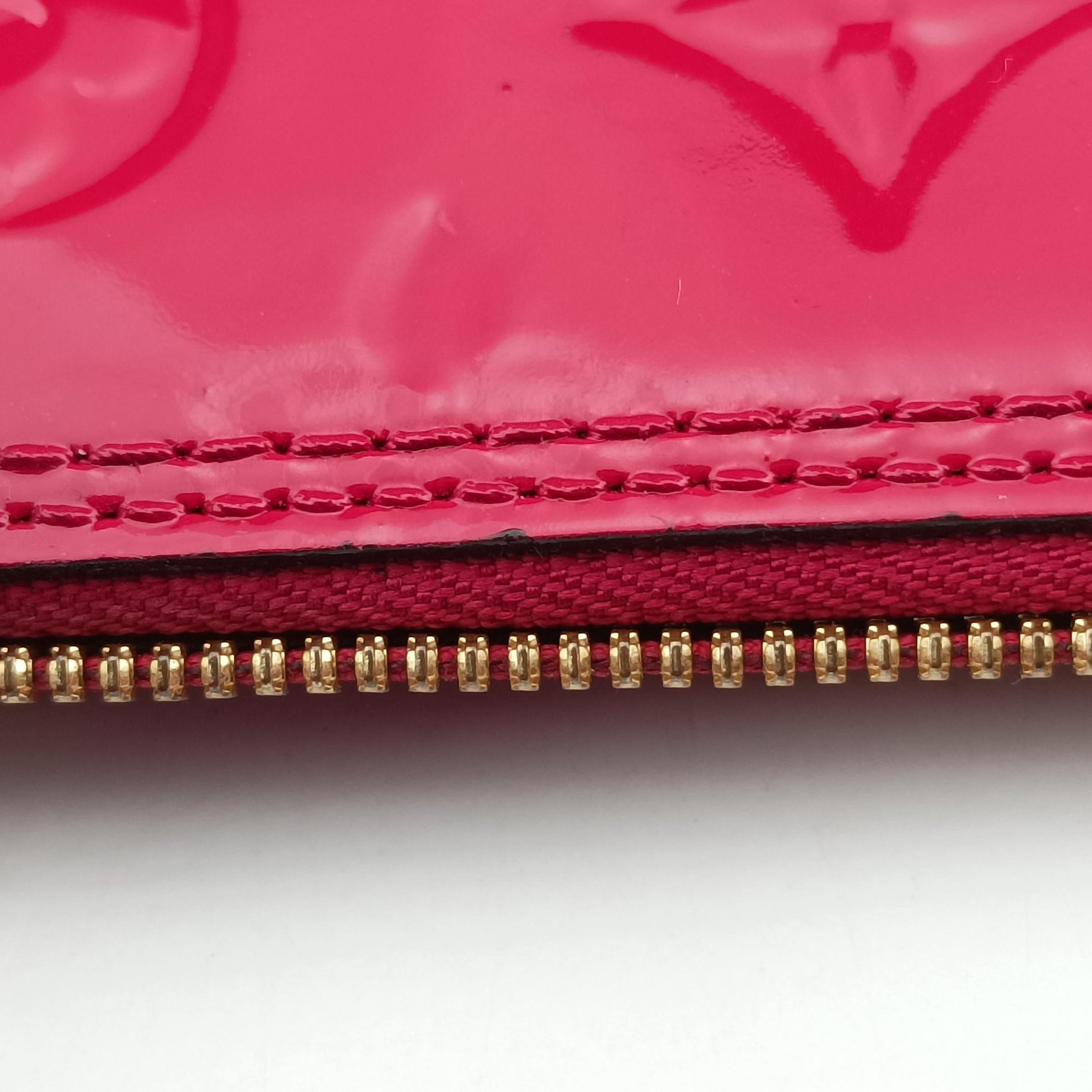 Pre-owned Louis Vuitton Alma GM pomme d'amour Vernis M93596 handbag | stylenewstar