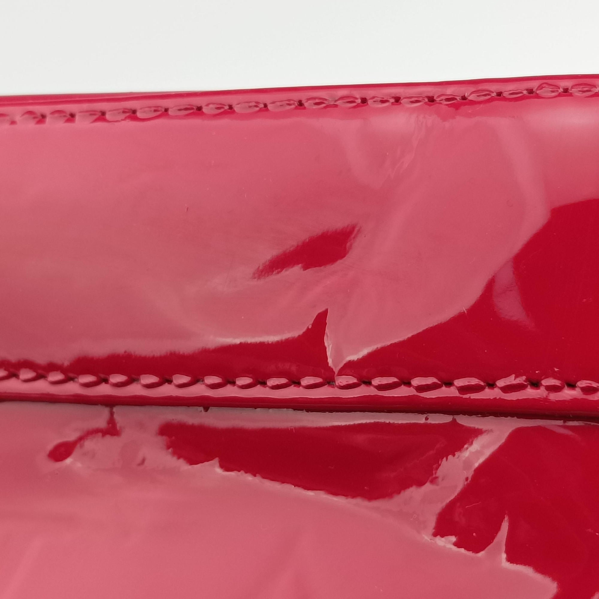 Pre-owned Louis Vuitton Alma GM pomme d'amour Vernis M93596 handbag | stylenewstar