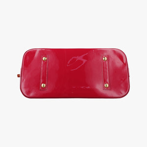 Pre-owned Louis Vuitton Alma GM pomme d'amour Vernis M93596 handbag | stylenewstar