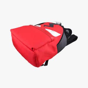 Pre-owned Fendi monster bag bugs Red x Black Nylon x leather 7VZ012 backpack/rucksack | stylenewstar