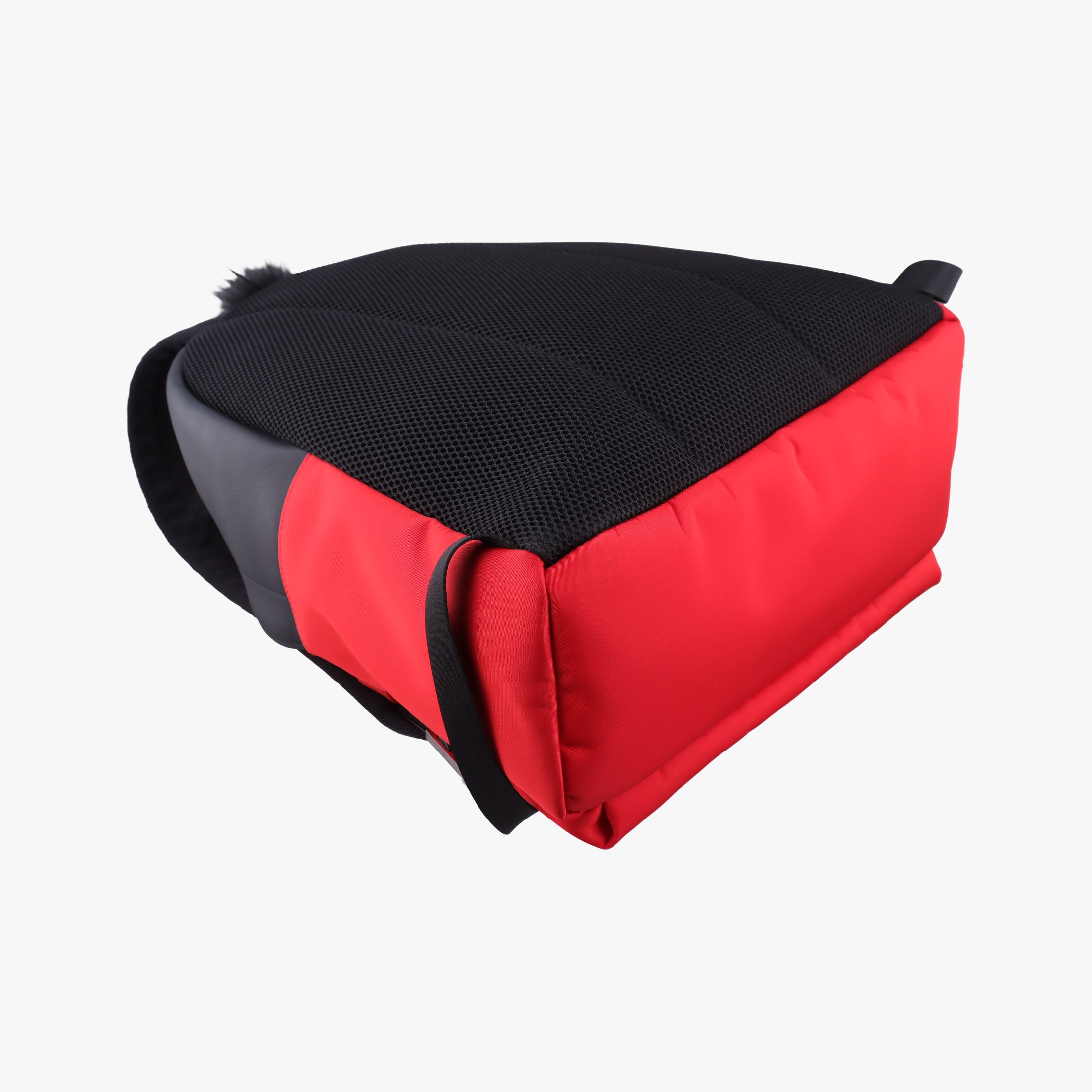 Pre-owned Fendi monster bag bugs Red x Black Nylon x leather 7VZ012 backpack/rucksack | stylenewstar