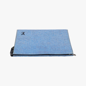 Pre-owned Louis Vuitton Poche Toilette Bag Denim Epi M54654 clutchbag | stylenewstar