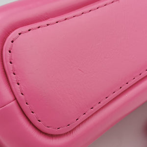 Pre-owned Chanel GABRIELLE Pink lambskin A91810 shoulderbag | stylenewstar