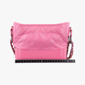 Pre-owned Chanel GABRIELLE Pink lambskin A91810 shoulderbag | stylenewstar