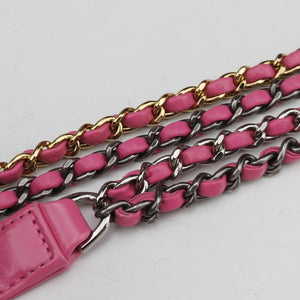 Pre-owned Chanel GABRIELLE Pink lambskin A91810 shoulderbag | stylenewstar