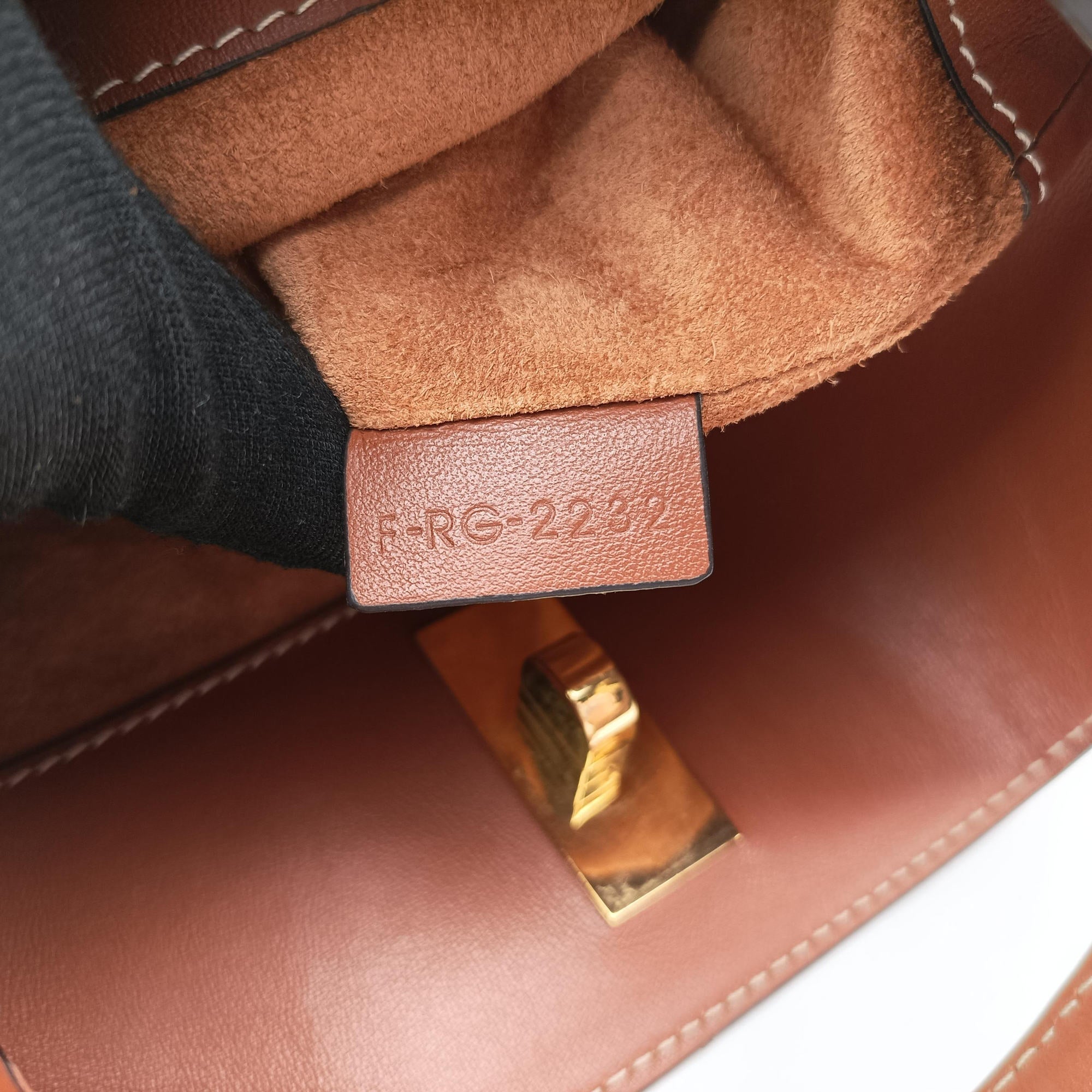 Vintage Celine Bucket 16 Brown Leather 195573 shoulderbag | stylenewstar