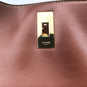 Vintage Celine Bucket 16 Brown Leather 195573 shoulderbag | stylenewstar