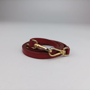 Pre-owned Prada Triangle logo Red×Yellow Patent  shoulderbag | stylenewstar