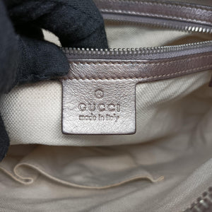 Vintage Gucci GG Twins Hobo Golden Leather 232962 shoulderbag | stylenewstar