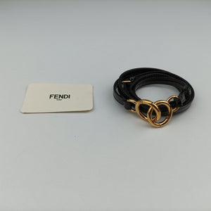 Pre-owned Fendi PEEKABOO Black Patent 8BN244 shoulderbag | stylenewstar