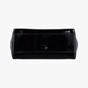Pre-owned Fendi PEEKABOO Black Patent 8BN244 shoulderbag | stylenewstar