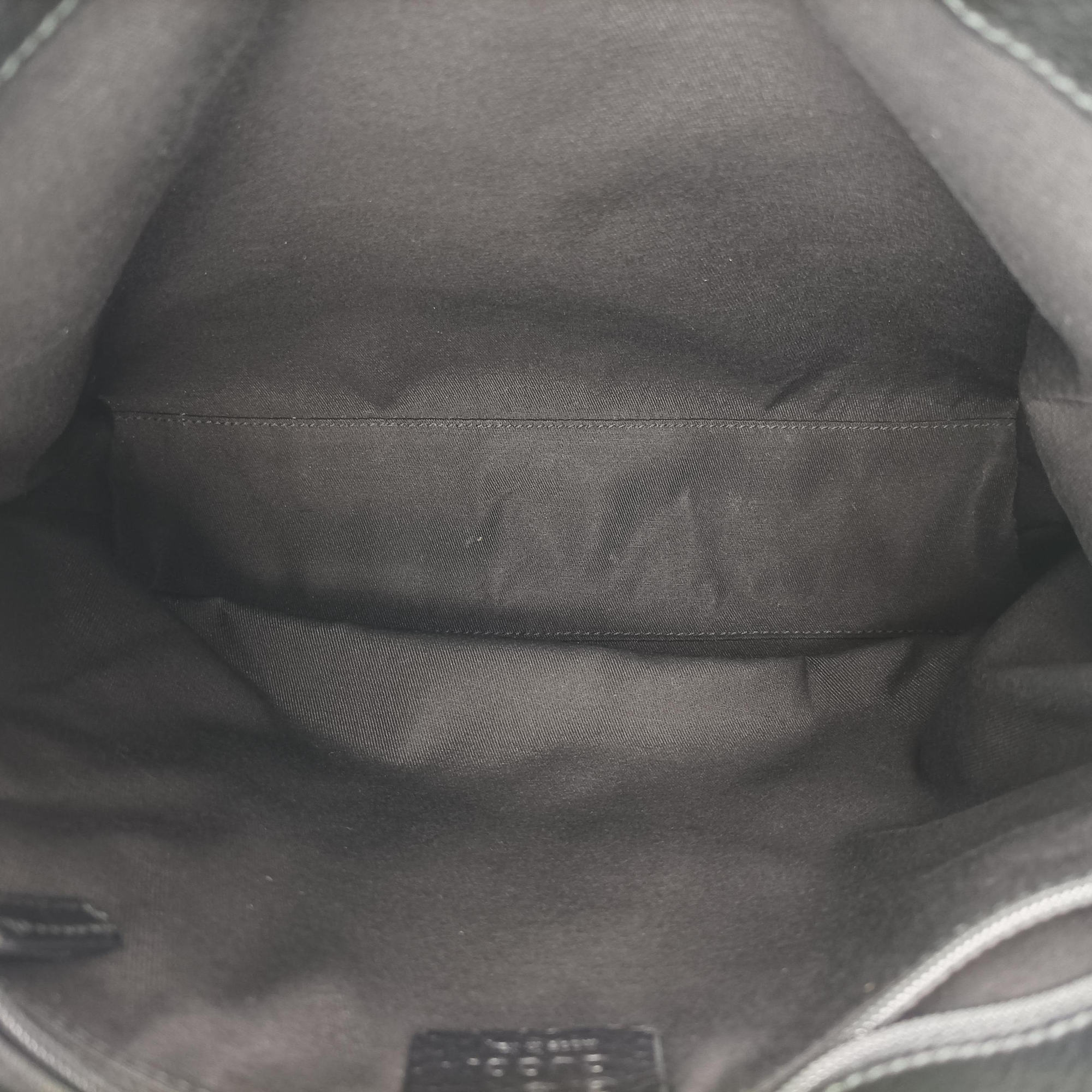 Pre-owned Gucci GG Canvas Black canvas 143745 shoulderbag | stylenewstar