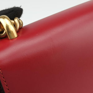 Vintage Gucci GG Marmont Red Leather 431384 shoulderbag | stylenewstar