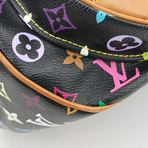 Pre-owned Louis Vuitton RITA Noir Monogram Multicolor M40126 shoulderbag | stylenewstar