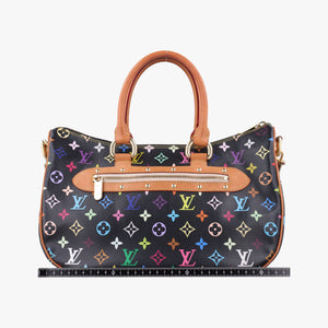Pre-owned Louis Vuitton RITA Noir Monogram Multicolor M40126 shoulderbag | stylenewstar
