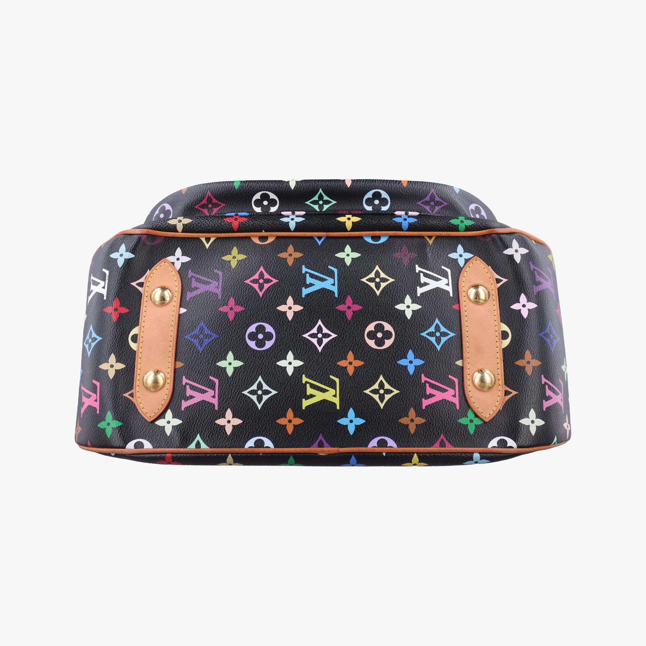 Pre-owned Louis Vuitton RITA Noir Monogram Multicolor M40126 shoulderbag | stylenewstar