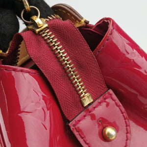 Pre-owned Louis Vuitton Brea MM ROSE INDIEN Vernis M91798 handbag | stylenewstar