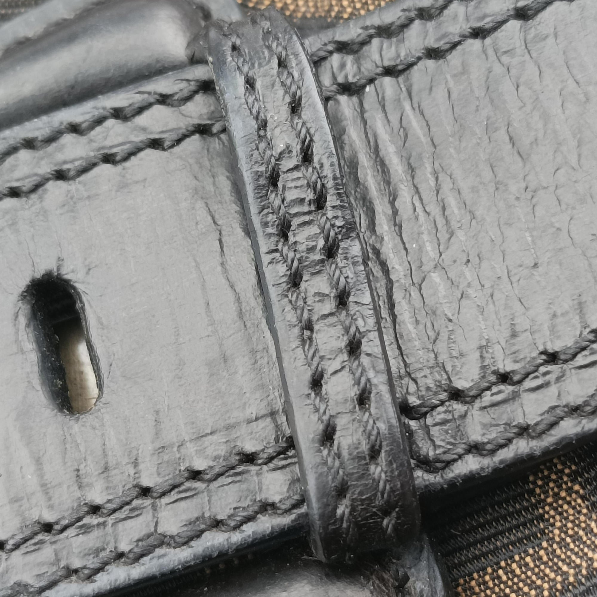 Secondhand Fendi B bag zucca Brown canvas×leather 8BR551 shoulderbag | stylenewstar