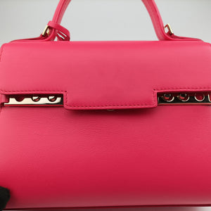 Vintage Delvaux Tempete Pink leather  shoulderbag | stylenewstar