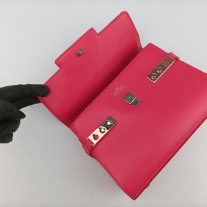 Vintage Delvaux Tempete Pink leather  shoulderbag | stylenewstar