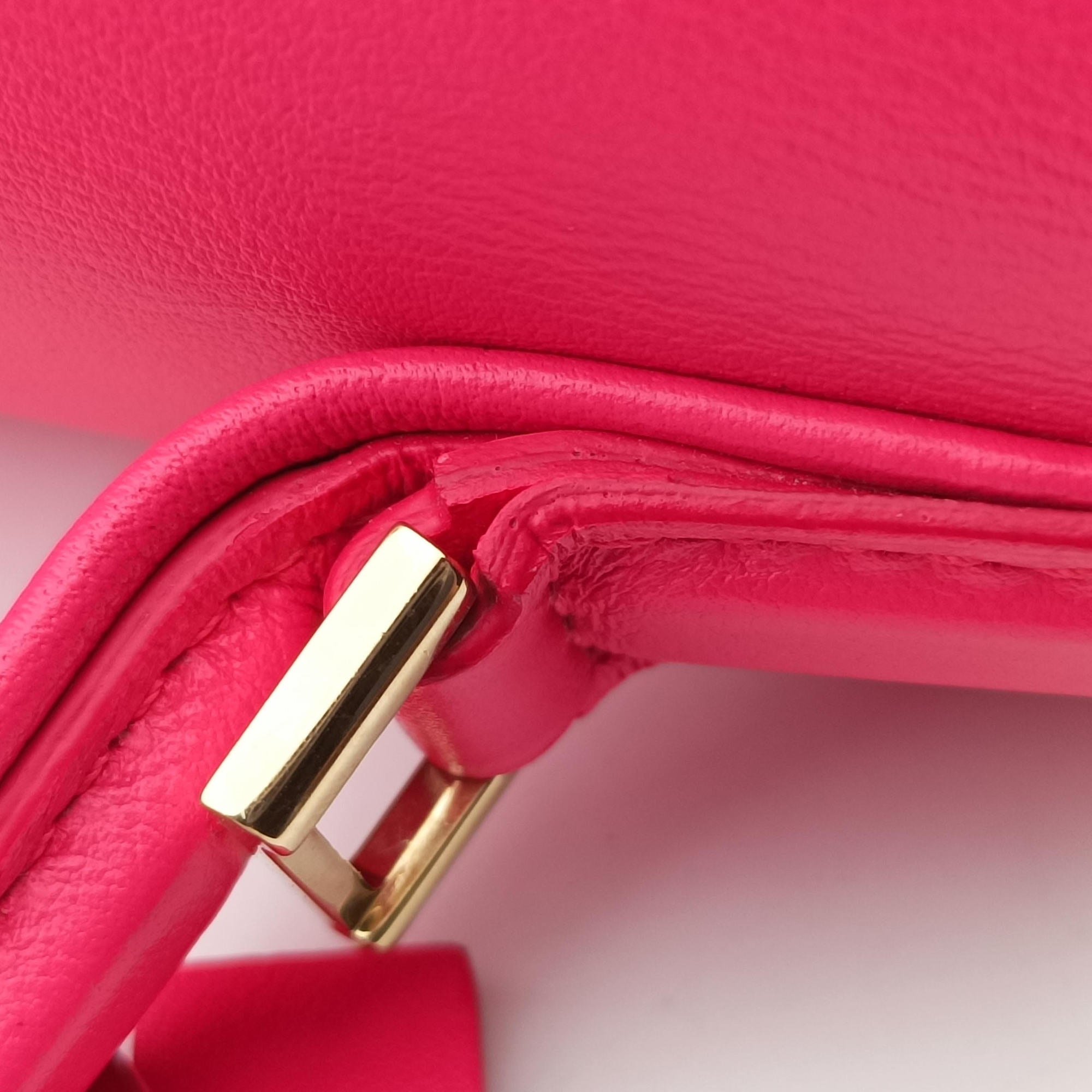 Vintage Delvaux Tempete Pink leather  shoulderbag | stylenewstar