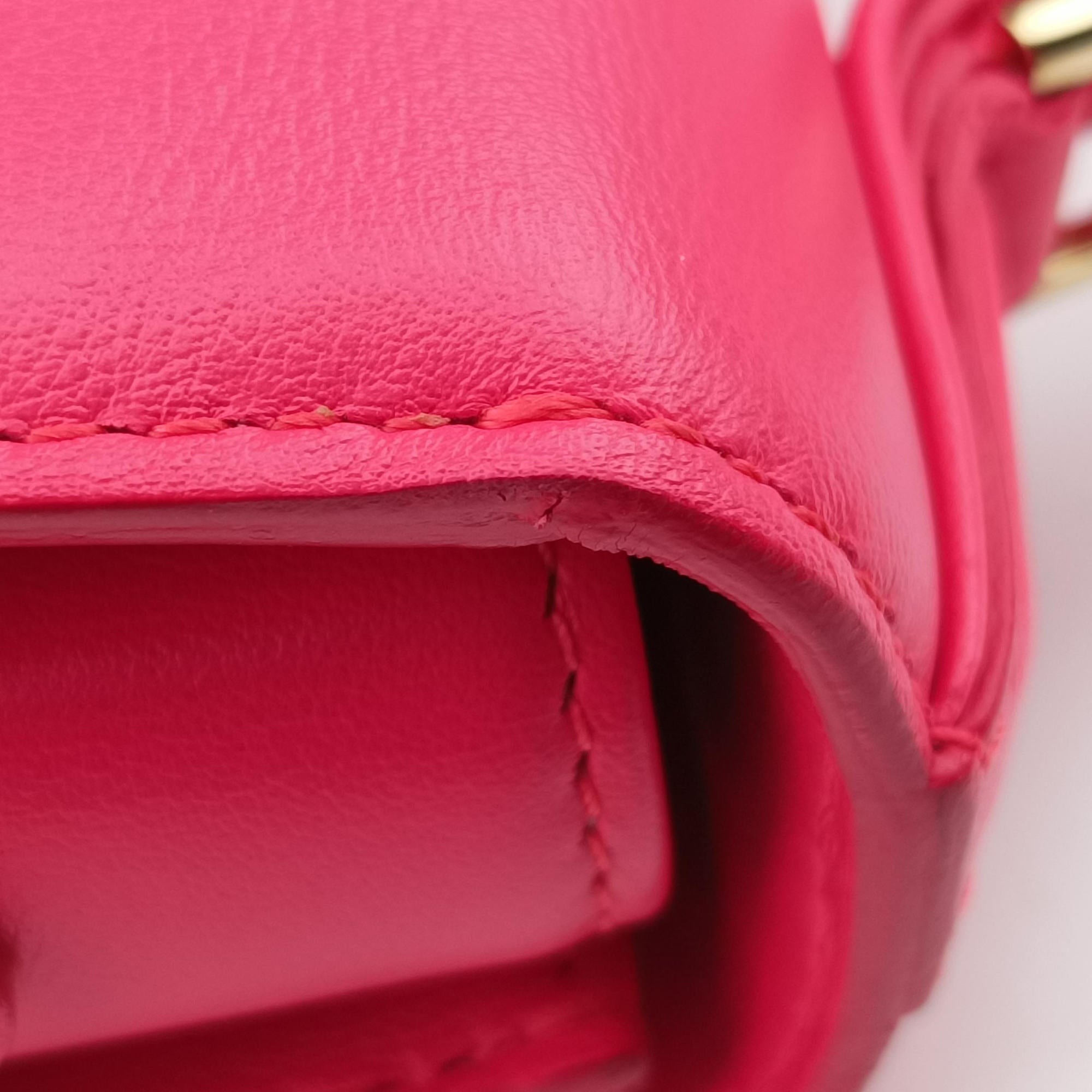 Vintage Delvaux Tempete Pink leather  shoulderbag | stylenewstar