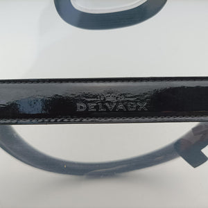 Secondhand Delvaux Brillant X-RAY Limited Edition Clear × Black Transparent PVC  handbag | stylenewstar