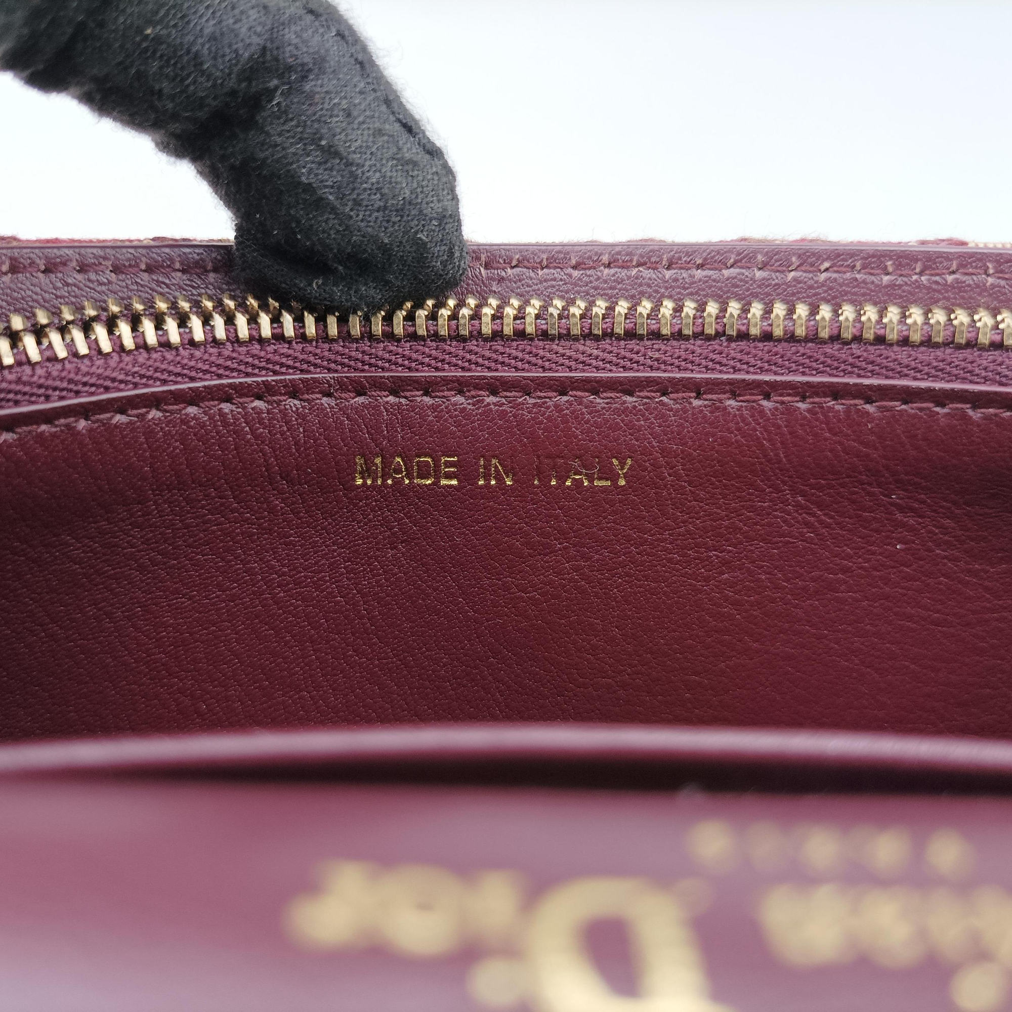 Pre-owned Christian Dior Saddle Red Jacquard  bum bag/waist bag | stylenewstar