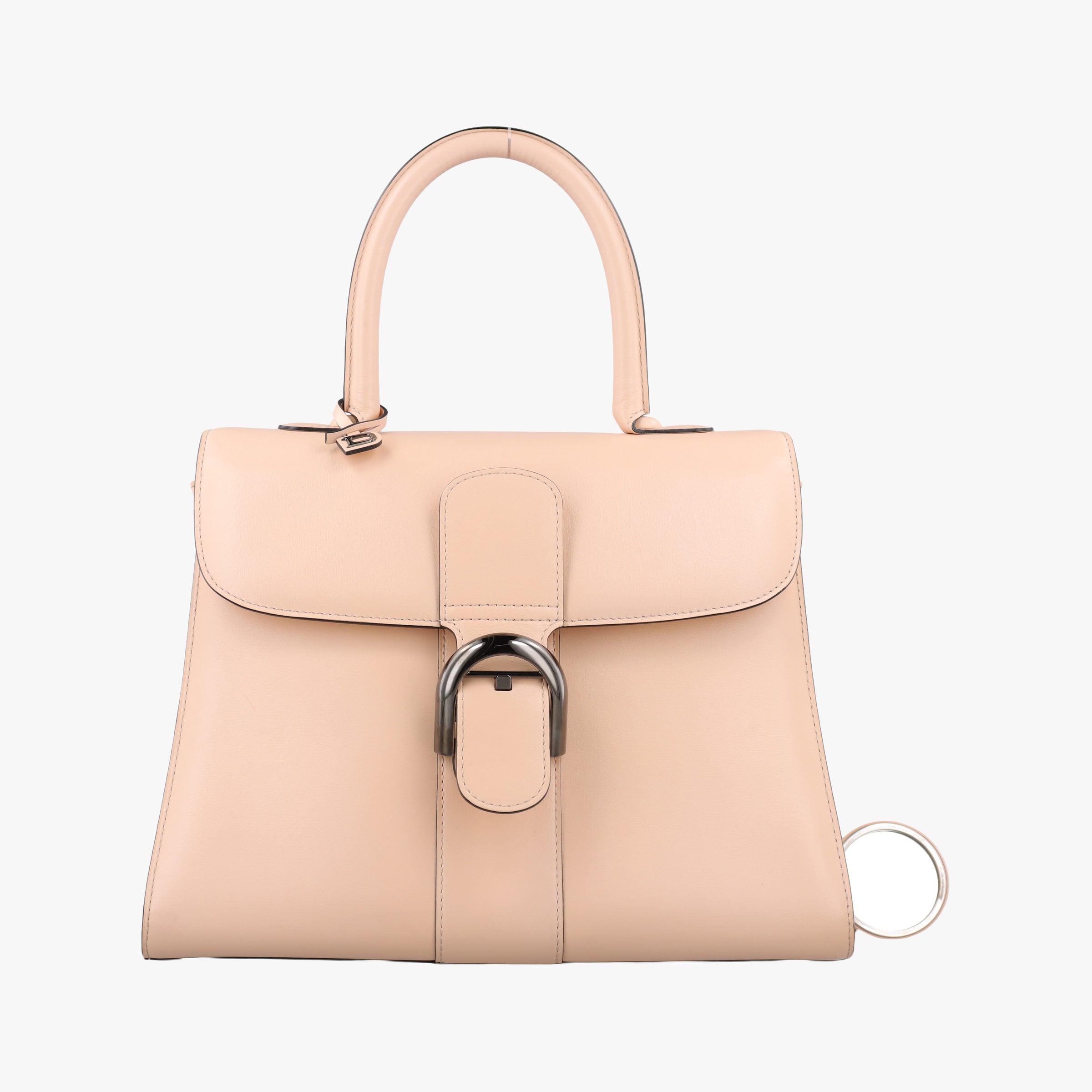 Secondhand Delvaux Brillant Beige Leather  handbag | stylenewstar