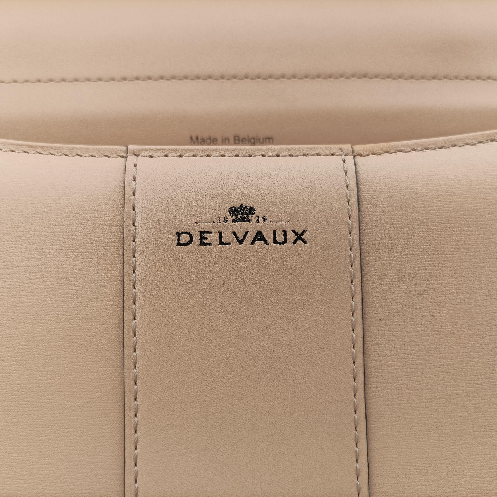 Secondhand Delvaux Brillant Beige Leather  handbag | stylenewstar