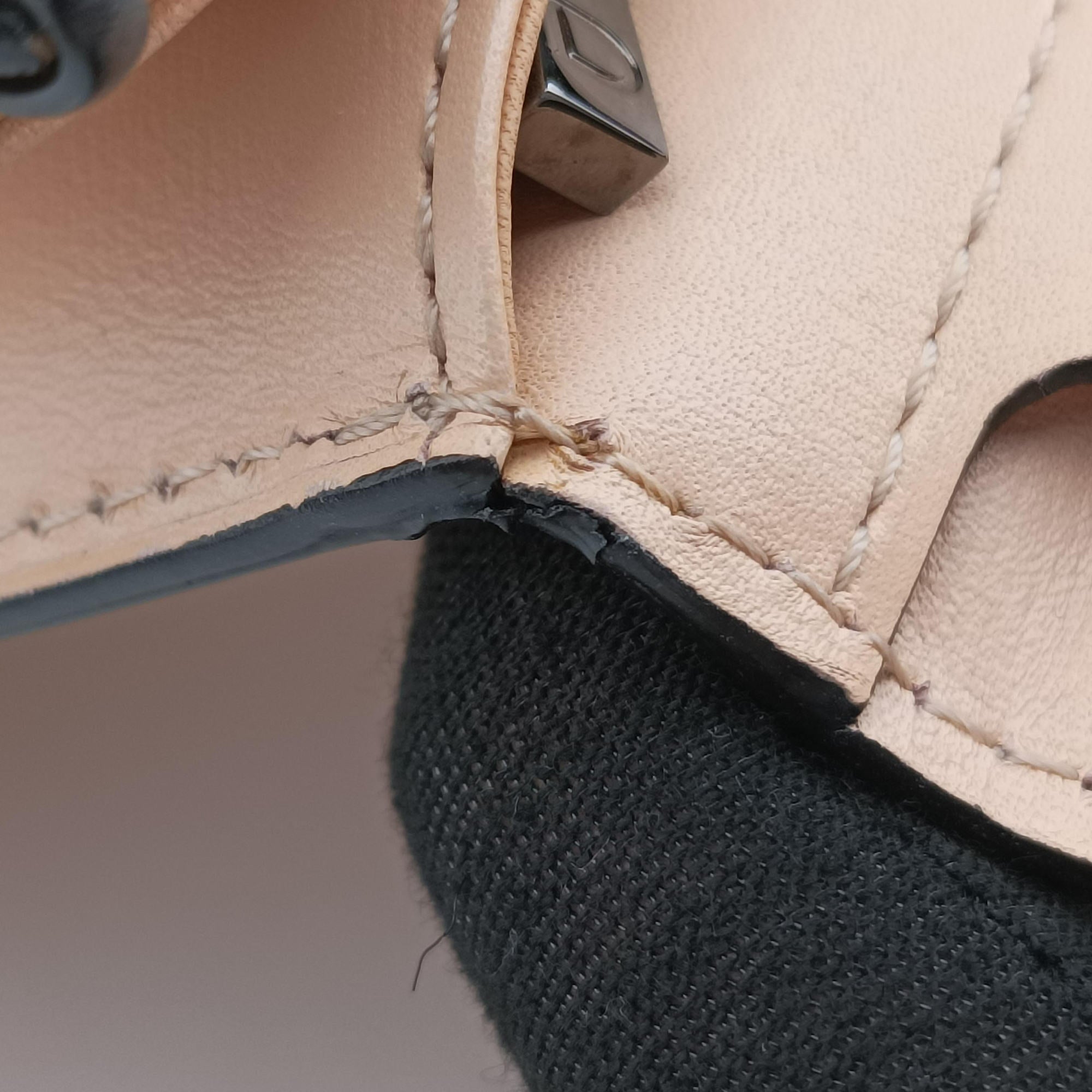 Secondhand Delvaux Brillant Beige Leather  handbag | stylenewstar
