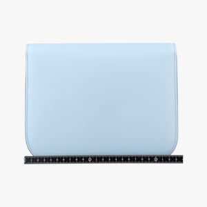 Pre-owned Celine Classic Box Blue Leather  shoulderbag | stylenewstar