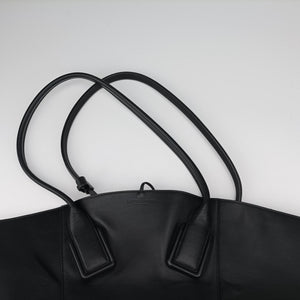 Pre-owned Bottega Veneta basket Black Leather  shoulderbag | stylenewstar