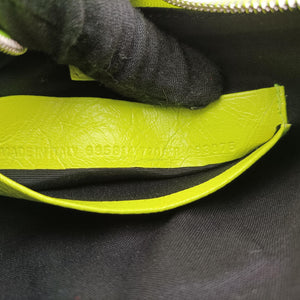 Secondhand Balenciaga Le Cagole Green lambskin  shoulderbag | stylenewstar