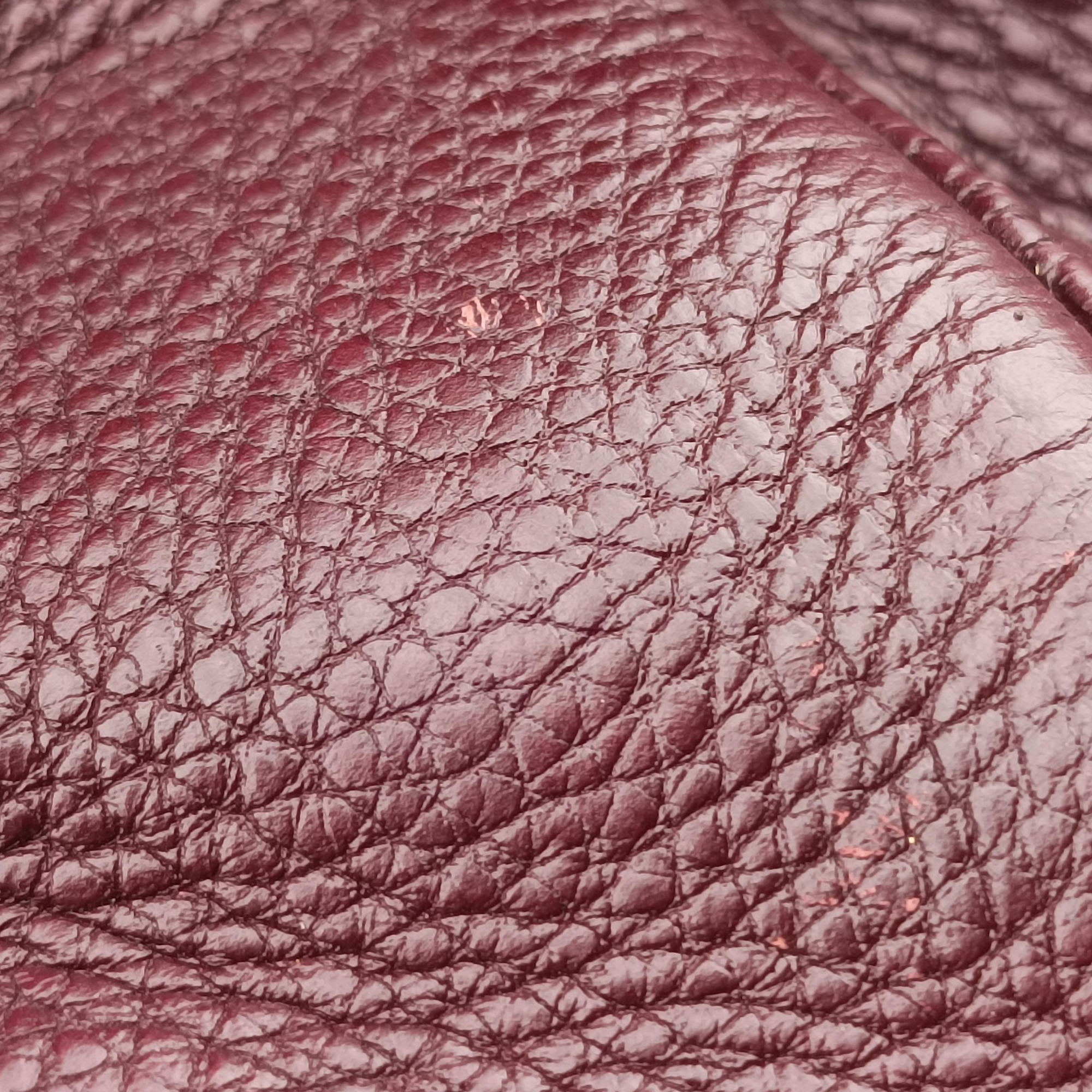 Pre-owned Gucci bamboo shopper Purple Leather 353124 shoulderbag | stylenewstar
