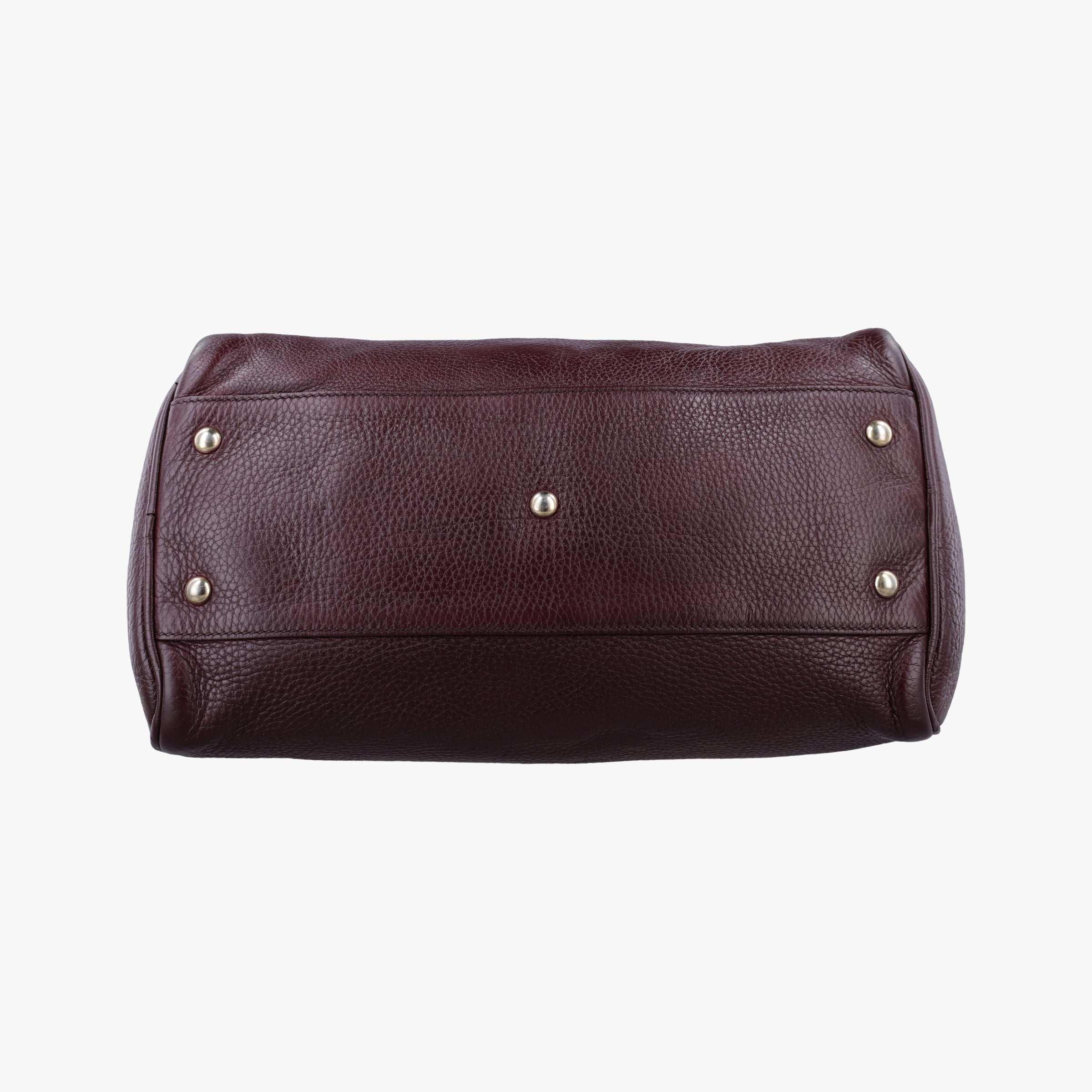 Pre-owned Gucci bamboo shopper Purple Leather 353124 shoulderbag | stylenewstar