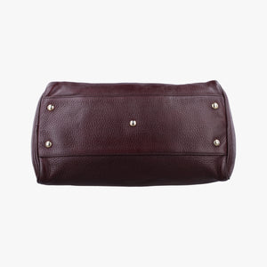 Pre-owned Gucci bamboo shopper Purple Leather 353124 shoulderbag | stylenewstar